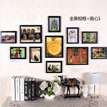 Xinjiang folk customs photo wall decorative painting frame wall combination Xinjiang Uygur scenery frame wall
