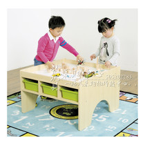 New monteshi toy table early childhood education Park childrens high-end toy storage table train track table game table