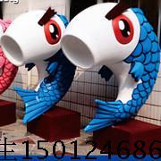 FRP fish sculpture playground resin tropical fish decoration ornaments marine life urban landscape sculpture