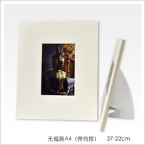 Tockus custom desktop small picture frame photo frame setting Table A4 creative concise frameless IKEA photo rack to send photos M3