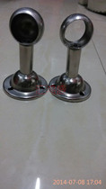 Stainless steel towel pole seat Clothing pole seat Clothing tube seat Round tube seat Flange seat Towel foot through the heart seat