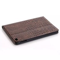 Apple iPad mini4 case crocodile leather case mini 4 bracket card leather case mini 4 Protective case