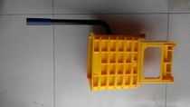 New single barrel universal water squeezing truck head tussah water squeezing mop cleaning truck mop bucket water pressing cleaning equipment accessories
