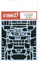 Studio 27 paid posters 1 24 155V6 T1 ITC 1996 parts of the carbon fiber in-field CD24019