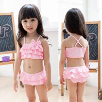 Childrens swimsuit girl Xia 2021 new cute ocean Korean children 2-year-old 3 Princess Dress Skirt Speed Dry Sunscreen
