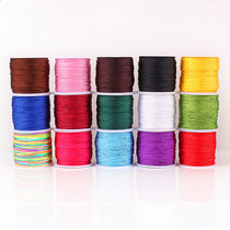 No. 72 Jade thread woven bracelet red thread rope handmade rope beaded Chinese knot wire DIY jewelry hand string rope