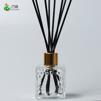 Rattan dried flower aroma lavender bottle indoor home room bedroom home volatile perfume ornaments incense glass bottle no fire