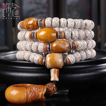 Decorative Nian factory Star and moon Bodhi child 108 first month hand string Natural high density men and women Buddha beads necklace Bodhi bracelet