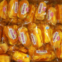 Panpan French soft bread milk flavor orange banana flavor small bread Western pastry new 500g promotion