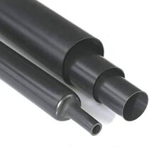 3 Times Shrink Black Heat Shrink Tubing No Glue Single Wall High Shrinkage Soft Durable Environmental Protection Insulation Price Ratio