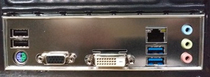 Gigabyte GA-H110M-DS2V motherboard baffle desktop chassis rear motherboard I O gear sheet iron sheet