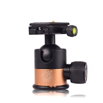 Light-mounted era Q10 SLR camera tripod photography spherical pan-tilt panoramic shooting scale damping pan-tilt