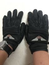 Harley gloves Harley long finger gloves Harley leather gloves locomotive long finger leather winter gloves