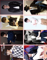 Hua Chenyu name logo coated waterproof bank bus crystal card sticker