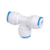Household water purifier pure water dispenser 3-point tee joint accessories 3 8 Connector 706 quick connect