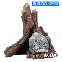 Japan SUDO natural resin simulation sunken wood New flow wood landscape S-873 fish tank Shrimp tank Reptiles