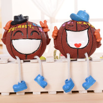 Childrens Day gift to send children men and children-place basketball piggy bank piggy bank Penny Jar Ornaments