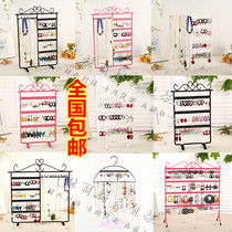 Jewelry rack Iron jewelry jewelry frame Princess earring frame hangs bracelet ear frame jewelry necklace display