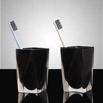 Couple creative mouthwash cup European style fashion bathroom washing cup Brushing cup tooth cylinder Home water cup simple tooth cup