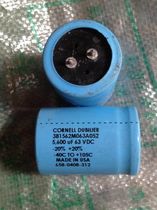AMERICAN CORNELLDUBILIER BIG D 63V5600UF FEVER FILTER aluminum ELECTROLYTIC CAPACITOR
