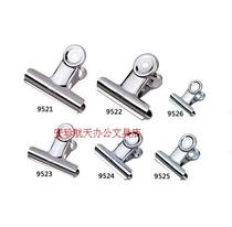 Del round Bill clip stainless steel bill clip iron clip clip clip paper clip office supplies