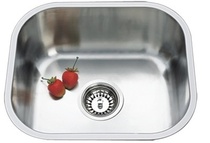Special offer Kitchen sink one-piece stainless steel single tank kitchen sink package