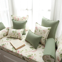 Bay window mat can be customized Tatami mat Bedroom balcony mat cushion Modern simple four seasons universal non-slip removable and washable