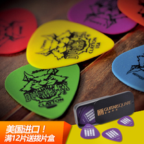 Guitar paddles American production Clayton Duraplex hungry Wolf series set electric guitar folk guitar paddles