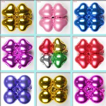 Mid-Autumn Festival National Day store opening Company store activity layout balloon arch four-leaf clover decorative aluminum balloon