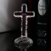 Explosion promotion Crystal carved Cross Crystal ornaments Custom Christian supplies Believe in Jesus tributes