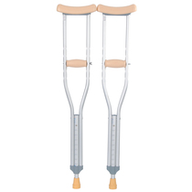 Foshan FS925 (s) sponge axillary underarm crutch aluminum alloy crutch double inflective stick telescopic height adjustable JT