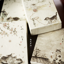 Melon Smoky Incense Kyoto Xiangcai Cat Cat Series Spring Cherry Summer Dream Late Autumn Snow season Four Taste Entrance