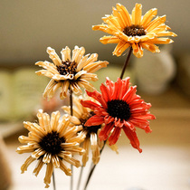 Little Daisy Natural Dried Flower Sunflower Sesame Flower Window Display Shooting Props Decoration Flower arrangement