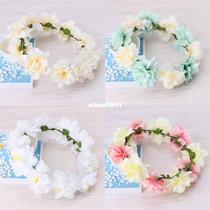 Boho Floral Flower Crown Headband Hair Garland Wedding Party
