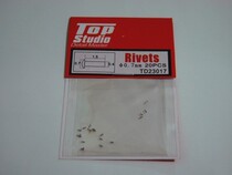 TopStudio civil transformation series-0 7mm screw rivet TD23017 (20 PCs)