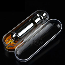 Outdoor survival whistle self-defense protective equipment high frequency life whistle security metal stainless steel whistle camping travel