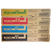 Original Kyocera TK-898K Black Red Yellow blue powder box 8520 8525 8020 8025 Toner Toner