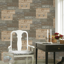 Vintage nostalgic old furniture old wood box Solid wood box drawer wallpaper Personalized three-dimensional entrance study wallpaper