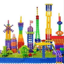 free shipping 100pcs snow snowflake building blocks  bric