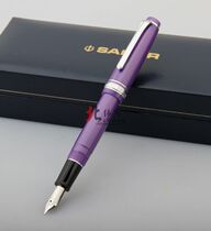 Japanese sailor writing 1222 new metal purple metal blue 14K gold tip writing ink pen