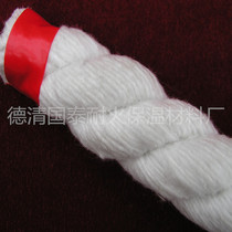 High quality high temperature resistant and abrasion resistant ceramic fiber packing aluminium silicate rope furnace door kiln gland strip without asbestos 30mm