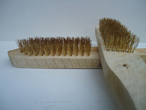 Wire brush copper wire brush iron brush hard hair brush remover brush rust removal brush polishing steel wire plate brush fish scale brush