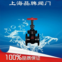 Shanghai Pudong gate valve FHZ41T-10 16Q ductile cast iron copper core Ming bar protective gate valve DN100