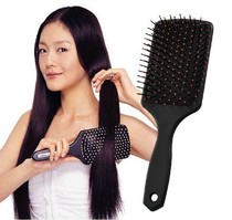 Airbag wide tooth flat comb health comb massage health comb long hair not knotted curling hair comb plastic bread comb