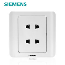 Siemens switch socket Siemens switch panel Vision Series elegant white four-hole power socket panel