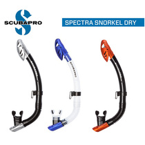 SCUBAPRO SPECTRA SNORKEL DRY full dry breathing tube diving snorkeling diving tripl