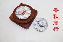 Miniature mini pocket Kung Fu tea set Teapot tea tray set ceramic home decoration tea pet creative model