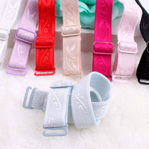 1 5cm candy-colored elastic cloth printed inner strip shoulder straps with double shoulder bra shoulder straps anti-skid bra bra bandwidth
