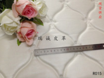 Bring your own sponge soft bag leather security door wall Kang soundproof leatherette PU fabric Bed by the background wall fabric