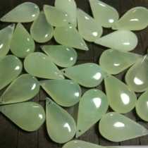  Xiuyu pendant dripping Xiuyan jade water drop dripping pendant pendant ice permeable jade necklace pendant large number of wholesale